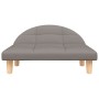 Cama para perros de tela gris taupe 70x52x30 cm de vidaXL, Camas para perros - Ref: Foro24-171936, Precio: 58,77 €, Descuento: %