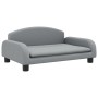 Cama para perros de tela gris claro 70x45x30 cm de vidaXL, Camas para perros - Ref: Foro24-171960, Precio: 67,30 €, Descuento: %