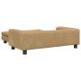 Cama para perros con extensión terciopelo marrón 100x50x30 cm de vidaXL, Camas para perros - Ref: Foro24-172024, Precio: 123,...