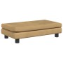 Cama para perros con extensión terciopelo marrón 100x50x30 cm de vidaXL, Camas para perros - Ref: Foro24-172024, Precio: 123,...