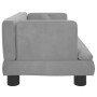 Children's sofa in light gray velvet 60x40x30 cm by vidaXL, Baby and Toddler Furniture - Ref: Foro24-3196318, Price: 56,77 €,...