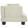 Cremefarbenes Kindersofa aus Samt, 60 x 40 x 30 cm von vidaXL, Baby- und Kleinkindmöbel - Ref: Foro24-3196323, Preis: 61,84 €...