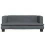 Dark gray velvet children's sofa 80x45x30 cm by vidaXL, Baby and Toddler Furniture - Ref: Foro24-3196307, Price: 68,12 €, Dis...