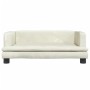 Cream velvet children's sofa 80x45x30 cm by vidaXL, Baby and Toddler Furniture - Ref: Foro24-3196311, Price: 65,33 €, Discoun...