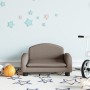 Sofá para niños de tela gris taupe 50x40x30 cm de vidaXL, Mobiliario para bebés y niños pequeños - Ref: Foro24-3196372, Preci...