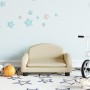 Cream fabric children's sofa 50x40x30 cm by vidaXL, Baby and Toddler Furniture - Ref: Foro24-3196368, Price: 53,34 €, Discoun...