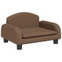 Brown fabric children's sofa 50x40x30 cm by vidaXL, Baby and Toddler Furniture - Ref: Foro24-3196371, Price: 53,99 €, Discoun...