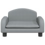 Children's sofa in light gray fabric 50x40x30 cm by vidaXL, Baby and Toddler Furniture - Ref: Foro24-3196369, Price: 53,34 €,...