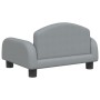 Children's sofa in light gray fabric 50x40x30 cm by vidaXL, Baby and Toddler Furniture - Ref: Foro24-3196369, Price: 53,34 €,...