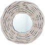 Mirrors 3 units white wicker 15 cm by vidaXL, Mirrors - Ref: Foro24-287635, Price: 22,29 €, Discount: %