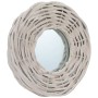 Mirrors 3 units white wicker 15 cm by vidaXL, Mirrors - Ref: Foro24-287635, Price: 22,29 €, Discount: %