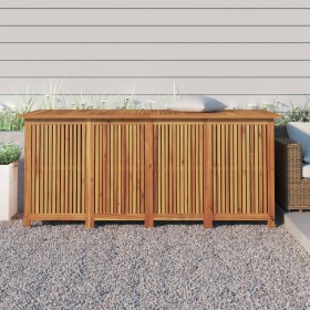 Solid acacia wood garden storage box 175x80x75 cm by vidaXL, Outdoor storage boxes - Ref: Foro24-319708, Price: 509,99 €, Dis...