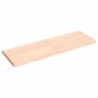 Solid wood table top natural edge 120x40x(2-4) cm by vidaXL, Table tops - Ref: Foro24-363890, Price: 50,99 €, Discount: %