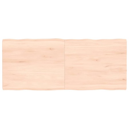 Solid wood table top natural edge 120x50x(2-4) cm by vidaXL, Table tops - Ref: Foro24-363892, Price: 53,46 €, Discount: %