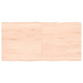 Solid wood table top natural edge 120x60x(2-4) cm by vidaXL, Table tops - Ref: Foro24-363894, Price: 61,61 €, Discount: %