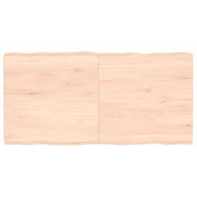 Massivholztischplatte mit Naturkante 120x60x(2-6) cm von vidaXL, Tischplatten - Ref: Foro24-363895, Preis: 73,63 €, Rabatt: %