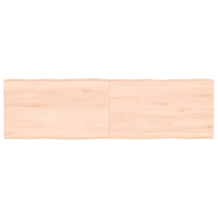 Massivholztischplatte mit Naturkante 140x40x(2-4) cm von vidaXL, Tischplatten - Ref: Foro24-363896, Preis: 51,26 €, Rabatt: %