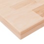 Untreated solid oak wood shelf board 80x20x2.5 cm by vidaXL, Shelves and shelves - Ref: Foro24-342936, Price: 33,38 €, Discou...