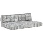 Gray patchwork fabric pallet sofa cushion by vidaXL, Cushions for chairs and sofas - Ref: Foro24-287718, Price: 114,10 €, Dis...