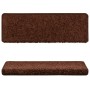 Stair treads 10 units brown 65x21x4 cm by vidaXL, Stair mats - Ref: Foro24-149821, Price: 54,93 €, Discount: %