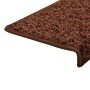 Stair treads 10 units brown 65x21x4 cm by vidaXL, Stair mats - Ref: Foro24-149821, Price: 54,93 €, Discount: %