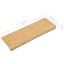 Alfombrillas de escalera 10 unidades beige 65x21x4 cm de vidaXL, Alfombrillas para escalones - Ref: Foro24-149819, Precio: 50...