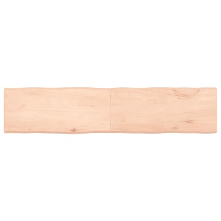 Tablero de mesa madera maciza borde natural 180x40x(2-4) cm de vidaXL, Tableros para mesas - Ref: Foro24-363908, Precio: 66,2...