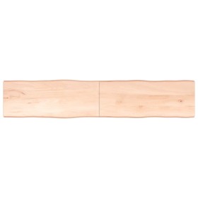 Solid wood table top with natural edge 200x40x(2-4) cm by vidaXL, Table tops - Ref: Foro24-363914, Price: 78,01 €, Discount: %