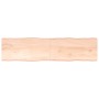 Tablero de mesa madera maciza borde natural 200x50x(2-4) cm de vidaXL, Tableros para mesas - Ref: Foro24-363916, Precio: 83,9...