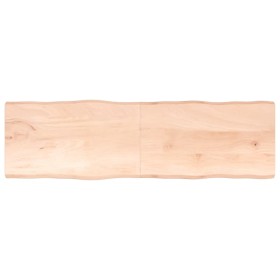 Solid wood table top natural edge 200x60x(2-4) cm by vidaXL, Table tops - Ref: Foro24-363918, Price: 96,15 €, Discount: %