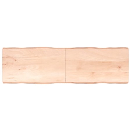 Tablero de mesa madera maciza borde natural 200x60x(2-6) cm de vidaXL, Tableros para mesas - Ref: Foro24-363919, Precio: 111,...