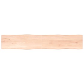 Solid wood table top natural edge 220x40x(2-4) cm by vidaXL, Table tops - Ref: Foro24-363920, Price: 79,01 €, Discount: %