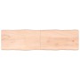 Solid wood table top natural edge 220x60x(2-6) cm by vidaXL, Table tops - Ref: Foro24-363925, Price: 128,99 €, Discount: %