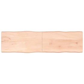 Solid wood table top natural edge 220x60x(2-6) cm by vidaXL, Table tops - Ref: Foro24-363925, Price: 128,44 €, Discount: %