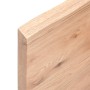 Tischplatte aus behandeltem Holz mit naturbrauner Kante, 140 x 40 x (2–4) cm von vidaXL, Tischplatten - Ref: Foro24-363962, P...