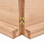 Tablero mesa madera tratada borde natural marrón 140x40x(2-6)cm de vidaXL, Tableros para mesas - Ref: Foro24-363963, Precio: ...