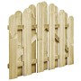 Puerta de jardín madera de pino impregnada 100x75 cm de vidaXL, Puertas de jardín - Ref: Foro24-45326, Precio: 40,16 €, Descu...