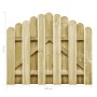 Puerta de jardín madera de pino impregnada 100x75 cm de vidaXL, Puertas de jardín - Ref: Foro24-45326, Precio: 40,16 €, Descu...