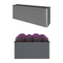 Arriate de WPC gris 200x50x91 cm de vidaXL, Maceteros y jardineras - Ref: Foro24-45755, Precio: 534,99 €, Descuento: %