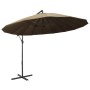 Hanging umbrella with taupe gray aluminum pole 3 m by vidaXL, Umbrellas - Ref: Foro24-47223, Price: 129,99 €, Discount: %