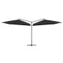 Double garden umbrella with black steel pole 250x250 cm by vidaXL, Umbrellas - Ref: Foro24-47326, Price: 127,90 €, Discount: %