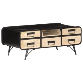 Solid mango wood coffee table 100x50x40 cm by vidaXL, Coffee table - Ref: Foro24-287871, Price: 193,99 €, Discount: %