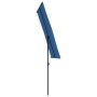 Garden umbrella with light blue aluminum pole 180x110cm by vidaXL, Umbrellas - Ref: Foro24-47335, Price: 40,89 €, Discount: %