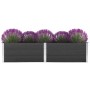 Graues WPC-Blumenbeet 250x100x54 cm von vidaXL, Töpfe und Pflanzgefäße - Ref: Foro24-49059, Preis: 321,35 €, Rabatt: %