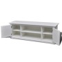 Mueble para TV de madera blanco de vidaXL, Muebles TV - Ref: Foro24-241373, Precio: 198,06 €, Descuento: %