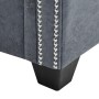 Sofá Chesterfield de 2 plazas piel de ante artificial gris de vidaXL, Sofás - Ref: Foro24-247131, Precio: 480,99 €, Descuento: %