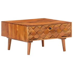 Mesa de centro de madera maciza de acacia 68x68x38 cm de vidaXL, Mesas de centro - Ref: Foro24-288089, Precio: 162,03 €, Desc...