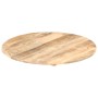 Superficie de mesa redonda madera maciza de mango 15-16 mm 70cm de vidaXL, Tableros para mesas - Ref: Foro24-286002, Precio: ...