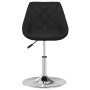 Silla de comedor de cuero sintético negra de vidaXL, Sillas de comedor - Ref: Foro24-335150, Precio: 77,39 €, Descuento: %