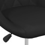 Silla de comedor de cuero sintético negra de vidaXL, Sillas de comedor - Ref: Foro24-335150, Precio: 77,39 €, Descuento: %